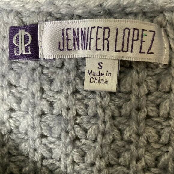 Jenniffer Lopez Knitted Sweater Top Women's Size S Crewneck Sleeveless Preppy - Picture 8 of 9